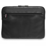 Husa laptop BMW Carbon Pockets and Metal Logo compatibila cu laptop 14 inch, Negru 4 - lerato.ro