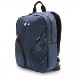 Rucsac pentru laptop BMW Nylon Pockets and Metal Logo, Compatibil cu laptop de 16 inch, Albastru 3 - lerato.ro