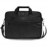 Geanta laptop BMW Carbon Pockets and Metal Logo compatibila cu laptop 16 inch, Negru 4 - lerato.ro