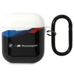 Carcasa BMW Transparent Lid compatibila cu Apple AirPods 1/2, Negru 2 - lerato.ro