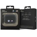Carcasa BMW Carbon Double Metal Logo compatibila cu Apple AirPods Pro 2, Negru 5 - lerato.ro