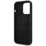 Carcasa BMW M Silicone Pattern compatibila cu iPhone 14 Pro Max, Negru 8 - lerato.ro