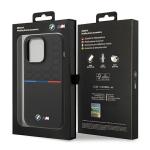 Carcasa BMW M Silicone Pattern compatibila cu iPhone 14 Pro Max, Negru 9 - lerato.ro