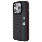 Carcasa BMW M Edition Hexo Pattern compatibila cu iPhone 15 Pro, Negru 3 - lerato.ro