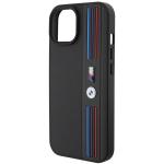 Carcasa BMW Tricolor M Collection compatibila cu iPhone 15 / 14 / 13, Negru 7 - lerato.ro