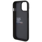 Carcasa BMW Tricolor M Collection compatibila cu iPhone 15 / 14 / 13, Negru 8 - lerato.ro