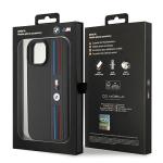 Carcasa BMW Tricolor M Collection compatibila cu iPhone 15 / 14 / 13, Negru 9 - lerato.ro