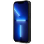 Carcasa BMW Quilted Tricolor compatibila cu iPhone 15 / 14 / 13, Negru 6 - lerato.ro