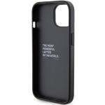 Carcasa BMW Grip Stand Smooth and Carbon compatibila cu iPhone 15 / 14 / 13, Negru 8 - lerato.ro