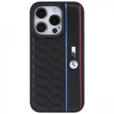 Carcasa BMW M Edition Hexo Pattern compatibila cu iPhone 15 Pro Max, Negru