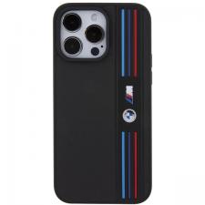 Huse si carcase iPhone 15 Pro Max, Carcasa BMW Tricolor M Collection compatibila cu iPhone 15 Pro Max, Negru, lerato.ro