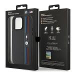 Carcasa BMW Tricolor M Collection compatibila cu iPhone 15 Pro Max, Negru 9 - lerato.ro
