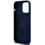 Carcasa BMW Silicone Metal Logo compatibila cu iPhone 15 Pro Max, Navy Blue 8 - lerato.ro