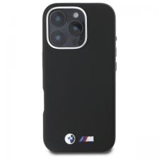 Carcasa BMW M Edition Kevlar compatibila cu iPhone 16 Pro, Negru