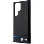 Carcasa BMW Leather Carbon compatibila cu Samsung Galaxy S23 Ultra, Negru 7 - lerato.ro