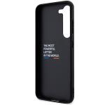 Carcasa BMW Leather Carbon compatibila cu Samsung Galaxy S23, Negru 8 - lerato.ro