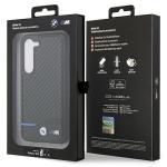 Carcasa BMW Leather Carbon compatibila cu Samsung Galaxy S23, Negru 9 - lerato.ro