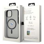 Carcasa BMW IML Signature cu MagSafe compatibila cu iPhone 15 / 14 / 13, Negru 9 - lerato.ro