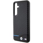 Carcasa BMW Leather Carbon compatibila cu Samsung Galaxy S24 Plus, Negru 7 - lerato.ro