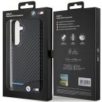 Carcasa BMW Leather Carbon compatibila cu Samsung Galaxy S24 Plus, Negru 9 - lerato.ro