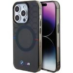 Carcasa BMW Pattern cu MagSafe compatibila cu iPhone 15 Pro, Gri 4 - lerato.ro