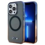 Carcasa BMW Gradient Bumper cu MagSafe compatibila cu iPhone 15 Pro, Gri 4 - lerato.ro