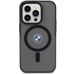 Carcasa BMW IML Signature cu MagSafe compatibila cu iPhone 15 Pro Max, Negru 2 - lerato.ro
