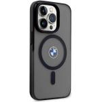 Carcasa BMW IML Signature cu MagSafe compatibila cu iPhone 15 Pro Max, Negru 5 - lerato.ro