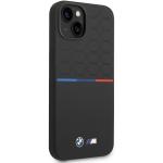 Carcasa BMW M Silicone Pattern cu MagSafe compatibila cu iPhone 15 / 14 / 13, Negru 5 - lerato.ro