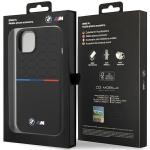 Carcasa BMW M Silicone Pattern cu MagSafe compatibila cu iPhone 15 / 14 / 13, Negru 9 - lerato.ro
