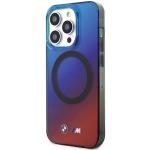 Carcasa BMW M Gradient cu MagSafe compatibila cu iPhone 15 Pro Max, Rosu / Albastru 3 - lerato.ro