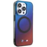 Carcasa BMW M Gradient cu MagSafe compatibila cu iPhone 15 Pro Max, Rosu / Albastru 5 - lerato.ro