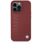 Carcasa BMW Silicone Big Logo cu MagSafe compatibila cu iPhone 15 Pro Max, Rosu 2 - lerato.ro