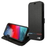 Carcasa BMW M Collection PU Carbon Stripe compatibila cu iPhone 13 / 13 Pro, Negru 6 - lerato.ro