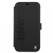 Carcasa BMW Signature compatibila cu iPhone 12 / 12 Pro, Negru