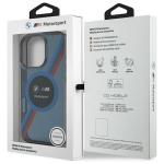 Carcasa BMW Motosport IML Circle cu MagSafe compatibila cu iPhone 16 Pro Max, Navy Blue 9 - lerato.ro