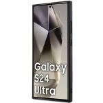 Carcasa BMW Signature Leather Textured Line compatibila cu Samsung Galaxy S24 Ultra, Negru 6 - lerato.ro