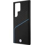 Carcasa BMW Signature Leather Textured Line compatibila cu Samsung Galaxy S24 Ultra, Negru 7 - lerato.ro