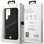Carcasa BMW Signature Leather Textured Line compatibila cu Samsung Galaxy S24 Ultra, Negru 9 - lerato.ro