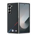 Carcasa BMW Carbon Tricolor compatibila cu Samsung Galaxy Z Fold 6, Negru 3 - lerato.ro