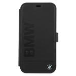 Carcasa BMW Signature Book compatibila cu iPhone 12 Mini, Negru 2 - lerato.ro