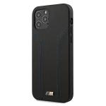 Carcasa BMW M Collection Blue Lines compatibila cu iPhone 12 / 12 Pro, Negru 3 - lerato.ro