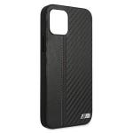 Carcasa BMW M Collection PU Carbon Stripe compatibila cu iPhone 12 / 12 Pro, Negru 9 - lerato.ro