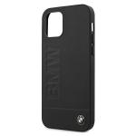 Carcasa BMW Signature Logo Imprint compatibila cu iPhone 12 / 12 Pro, Negru 7 - lerato.ro