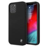Carcasa BMW  Silicone Signature compatibila cu iPhone 12 / 12 Pro, Negru 4 - lerato.ro