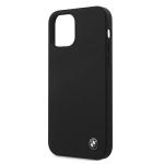 Carcasa BMW  Silicone Signature compatibila cu iPhone 12 / 12 Pro, Negru 7 - lerato.ro