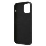 Carcasa BMW  Silicone Signature compatibila cu iPhone 12 / 12 Pro, Negru 8 - lerato.ro