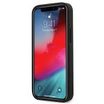 Carcasa BMW M Collection PU Carbon Stripe compatibila cu iPhone 12 Mini, Negru 5 - lerato.ro