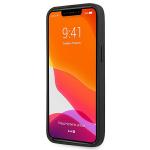 Carcasa BMW Leather Perforated Curve compatibila cu iPhone 13 / 13 Pro, Negru 6 - lerato.ro