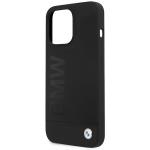 Carcasa BMW Silicone Signature Logo compatibila cu iPhone 13 / 13 Pro, Negru 7 - lerato.ro